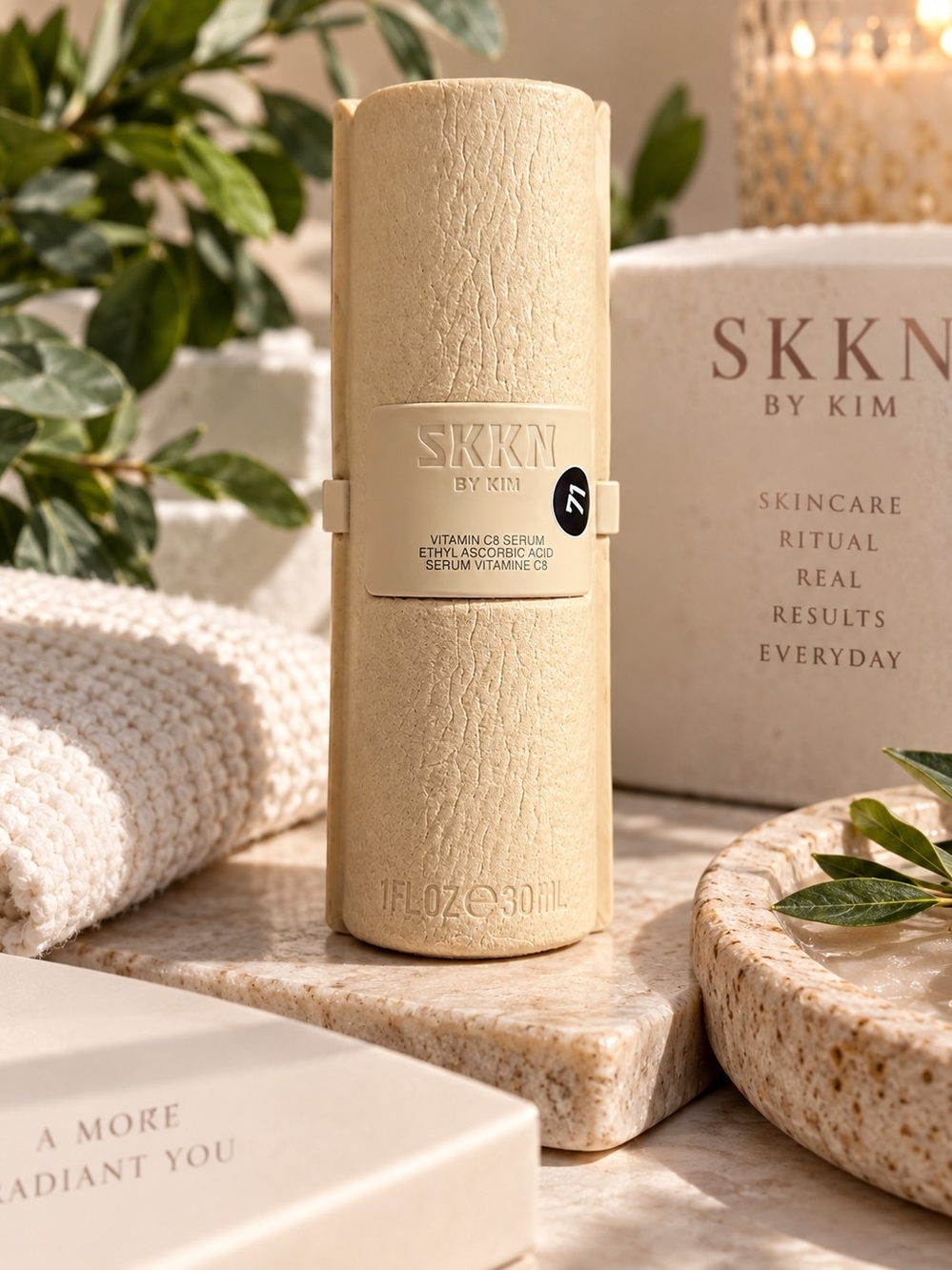 SKKN BY KIM Vitamin C Serum – Cream Bottle